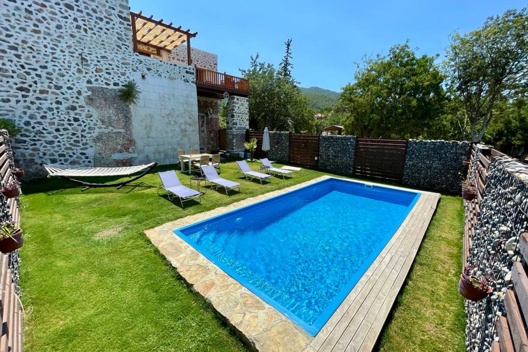Vılla Vasıl Fethiye Kayakoy Holiday private villa for rent