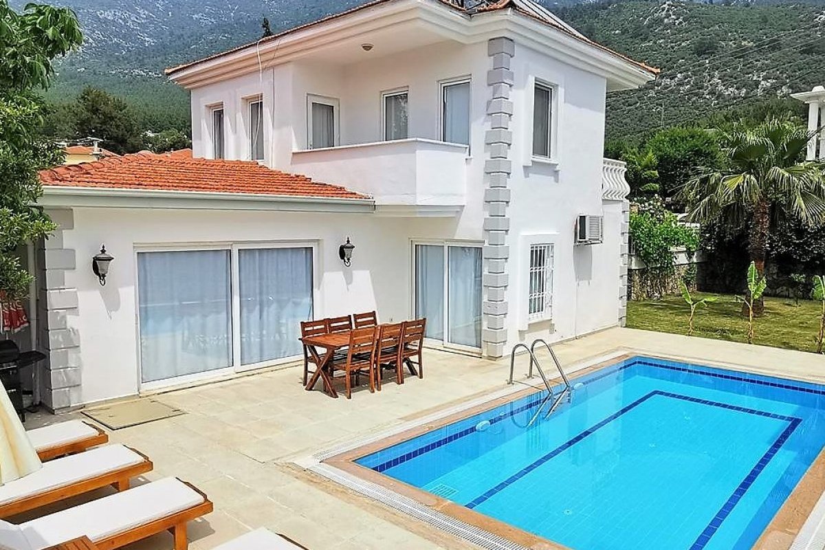 Palm Vılla 3 Bedroom villa with private pool for rent in Oludeniz Ovacik